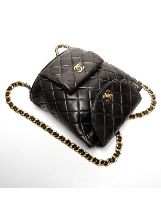 Chanel Backpack Lambskin Duma Quilted main image 5